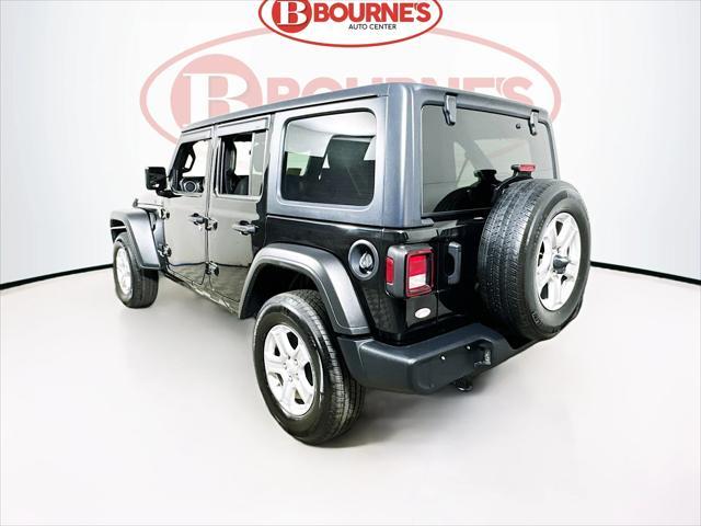 used 2021 Jeep Wrangler Unlimited car, priced at $28,490