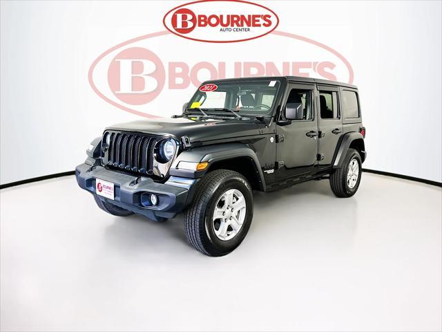 used 2021 Jeep Wrangler Unlimited car, priced at $28,490