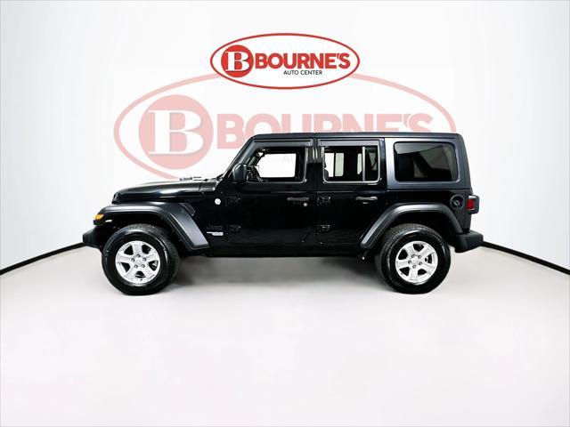 used 2021 Jeep Wrangler Unlimited car, priced at $28,490