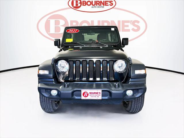 used 2021 Jeep Wrangler Unlimited car, priced at $28,490