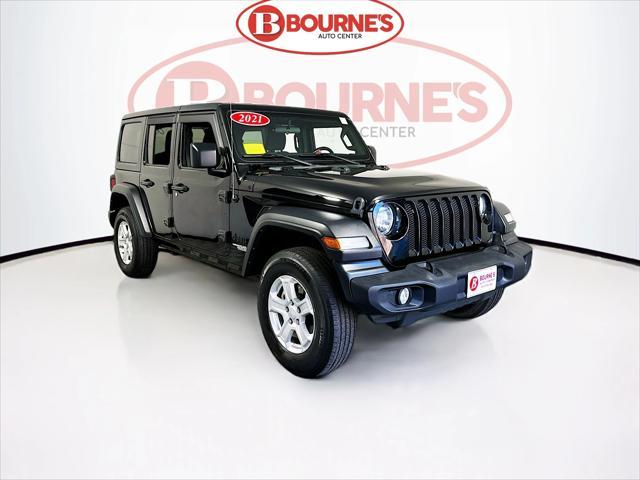 used 2021 Jeep Wrangler Unlimited car, priced at $28,490