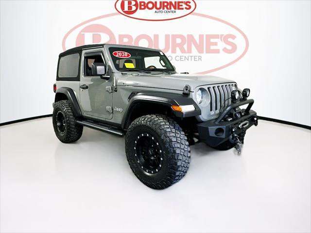 used 2020 Jeep Wrangler car, priced at $29,390