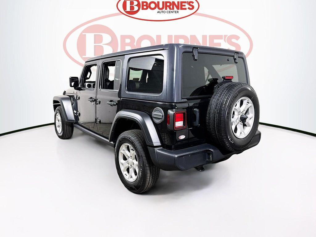 used 2021 Jeep Wrangler Unlimited car, priced at $27,290