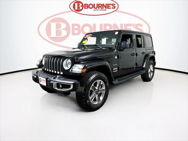 used 2021 Jeep Wrangler Unlimited car, priced at $29,490