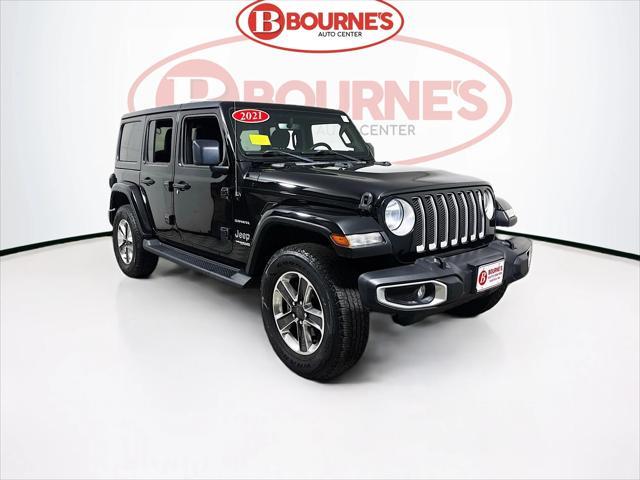 used 2021 Jeep Wrangler Unlimited car, priced at $29,490