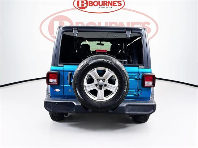 used 2020 Jeep Wrangler Unlimited car, priced at $23,990