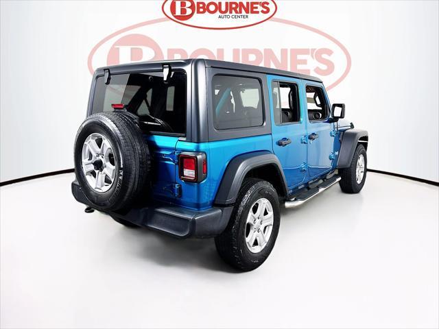 used 2020 Jeep Wrangler Unlimited car, priced at $23,990