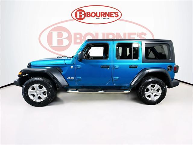 used 2020 Jeep Wrangler Unlimited car, priced at $23,990