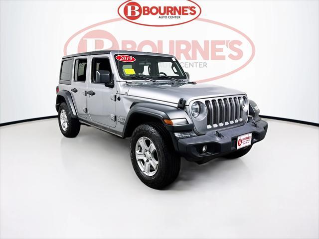 used 2019 Jeep Wrangler Unlimited car, priced at $24,690