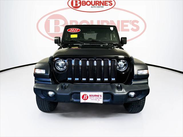 used 2021 Jeep Wrangler Unlimited car, priced at $30,990