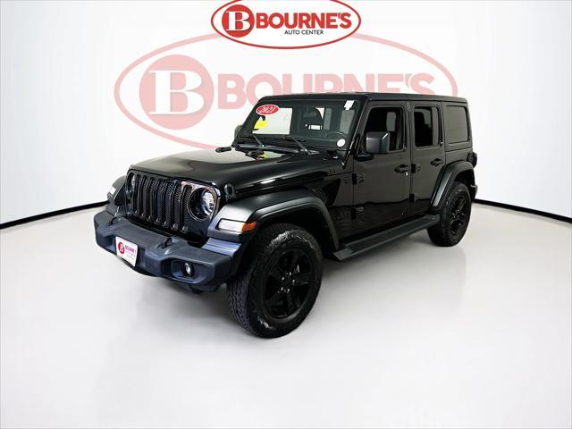 used 2021 Jeep Wrangler Unlimited car, priced at $30,990