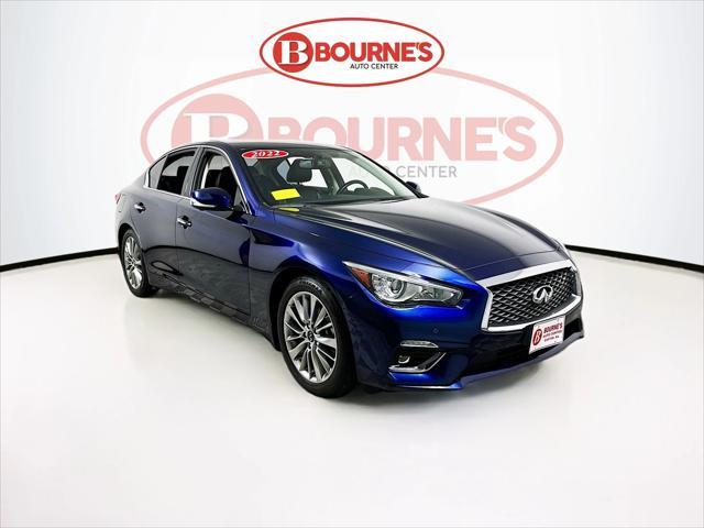 used 2022 INFINITI Q50 car, priced at $27,990