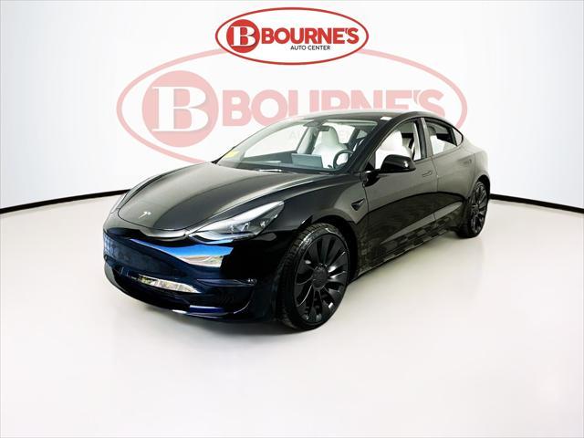 used 2023 Tesla Model 3 car, priced at $35,990