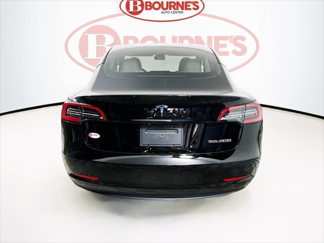 used 2023 Tesla Model 3 car, priced at $35,990