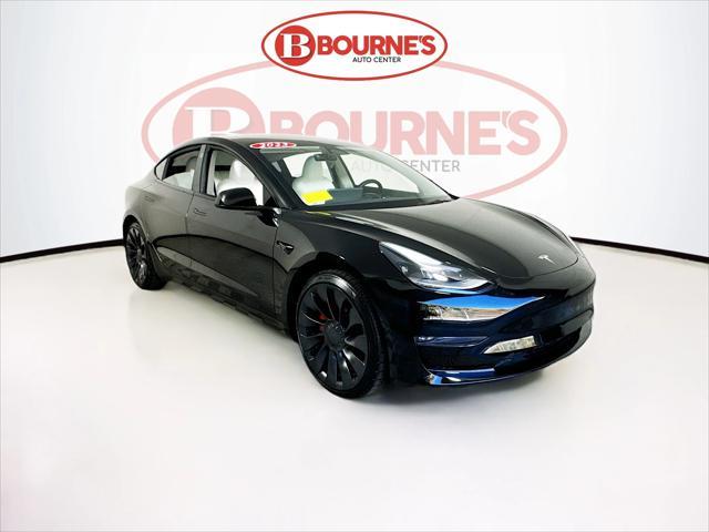 used 2023 Tesla Model 3 car, priced at $35,990