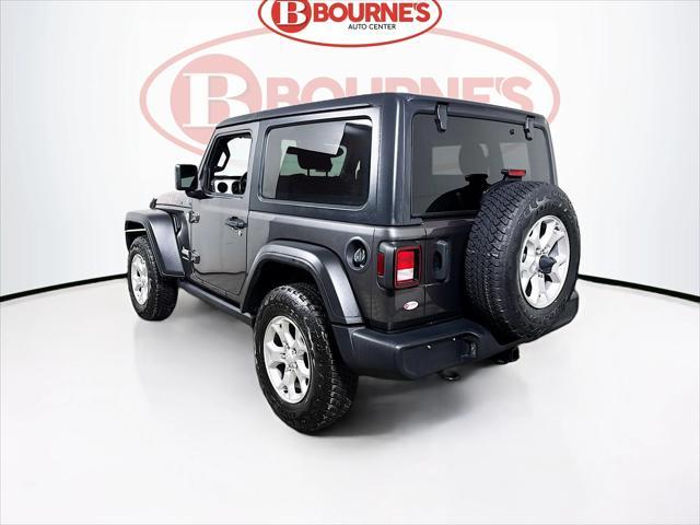 used 2021 Jeep Wrangler car, priced at $27,490