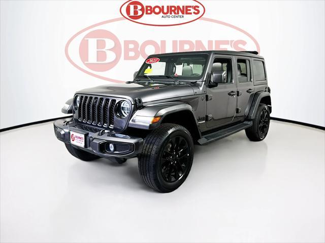 used 2021 Jeep Wrangler Unlimited car, priced at $37,590