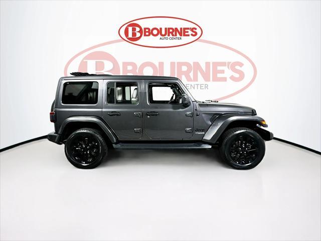 used 2021 Jeep Wrangler Unlimited car, priced at $37,590