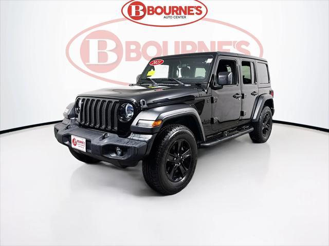 used 2021 Jeep Wrangler Unlimited car, priced at $29,990