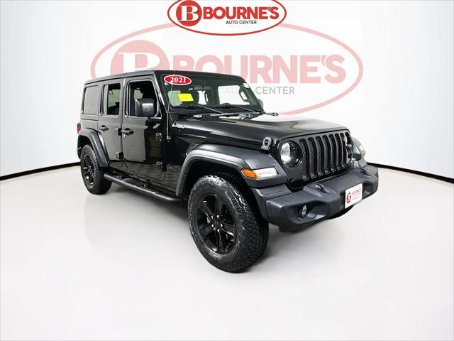 used 2021 Jeep Wrangler Unlimited car, priced at $29,990