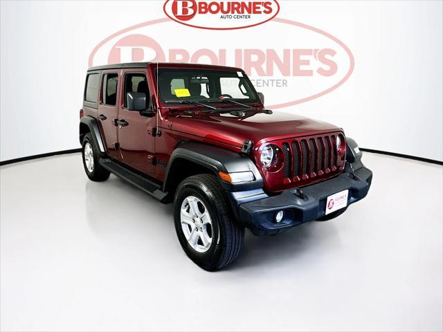 used 2021 Jeep Wrangler Unlimited car, priced at $33,490