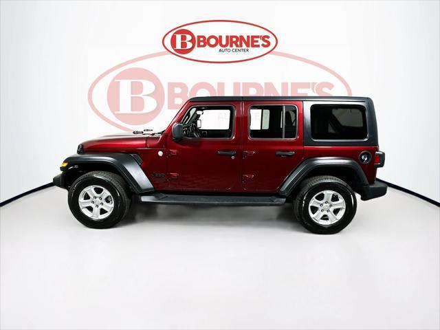 used 2021 Jeep Wrangler Unlimited car, priced at $33,490