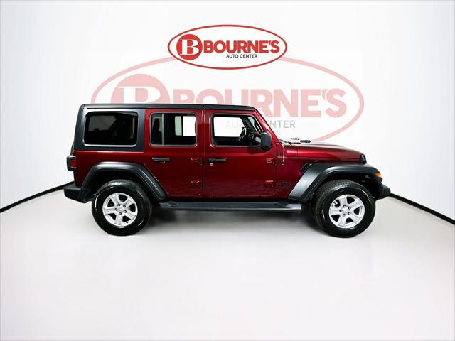 used 2021 Jeep Wrangler Unlimited car, priced at $33,490