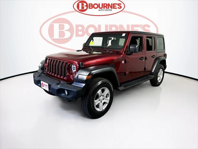 used 2021 Jeep Wrangler Unlimited car, priced at $33,490