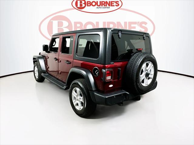 used 2021 Jeep Wrangler Unlimited car, priced at $33,490