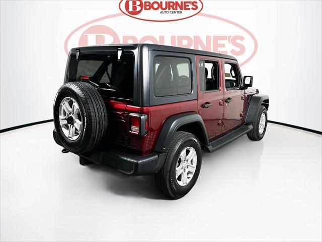 used 2021 Jeep Wrangler Unlimited car, priced at $33,490