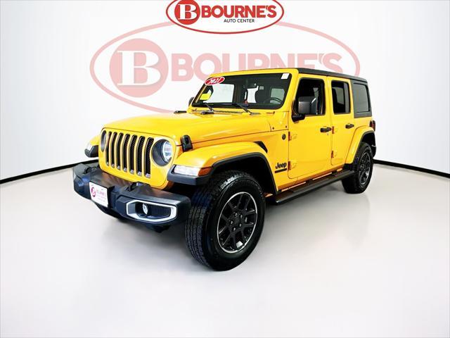 used 2021 Jeep Wrangler Unlimited car, priced at $27,990