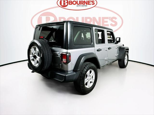 used 2021 Jeep Wrangler Unlimited car, priced at $27,490