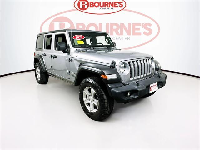 used 2021 Jeep Wrangler Unlimited car, priced at $27,990