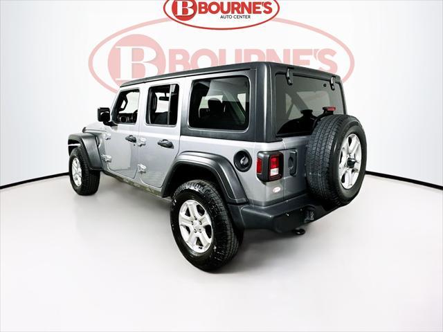 used 2021 Jeep Wrangler Unlimited car, priced at $27,490