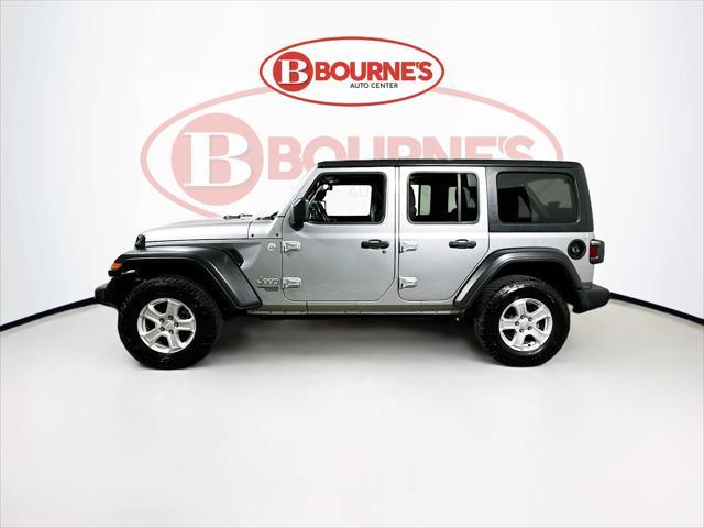 used 2021 Jeep Wrangler Unlimited car, priced at $27,490