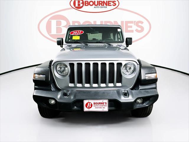 used 2021 Jeep Wrangler Unlimited car, priced at $27,490