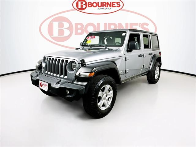 used 2021 Jeep Wrangler Unlimited car, priced at $27,490