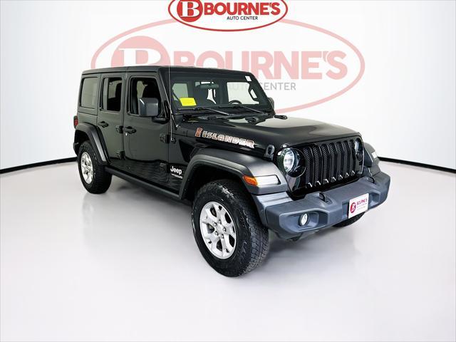 used 2021 Jeep Wrangler Unlimited car, priced at $33,490