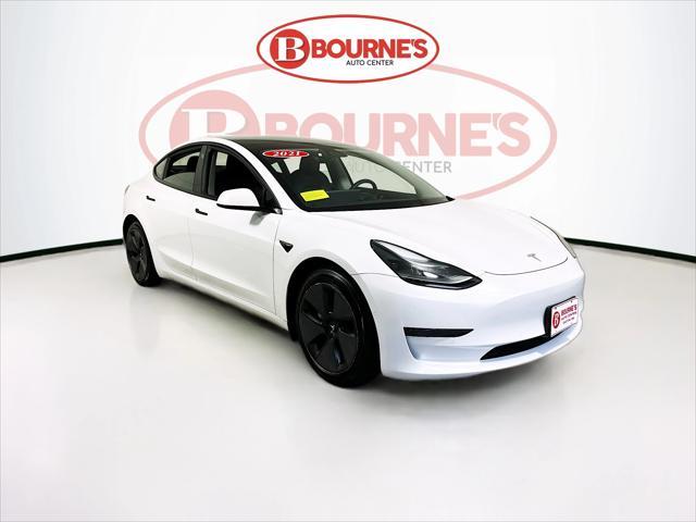 used 2021 Tesla Model 3 car, priced at $25,590