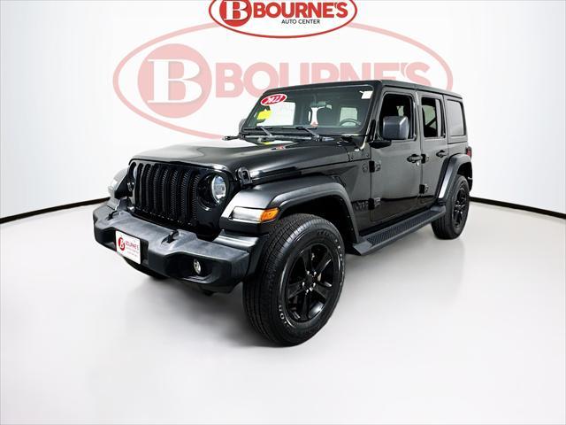 used 2022 Jeep Wrangler Unlimited car, priced at $29,990