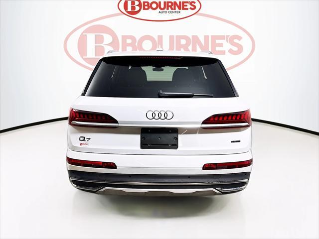 used 2021 Audi Q7 car, priced at $34,390