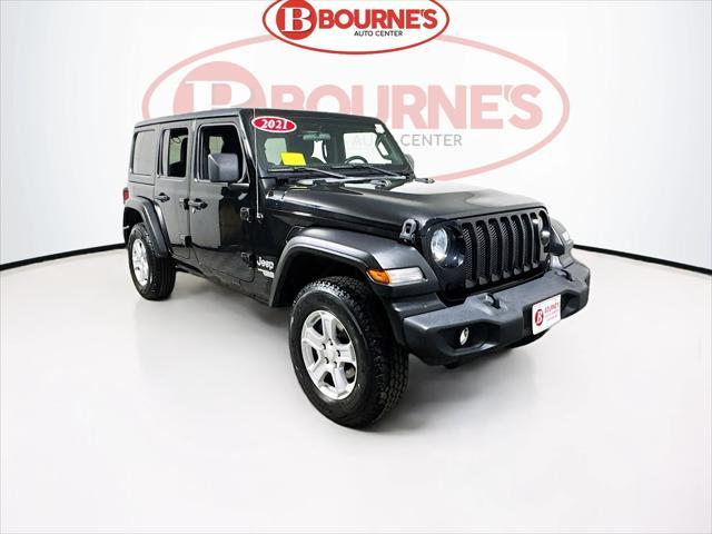 used 2021 Jeep Wrangler Unlimited car, priced at $23,990