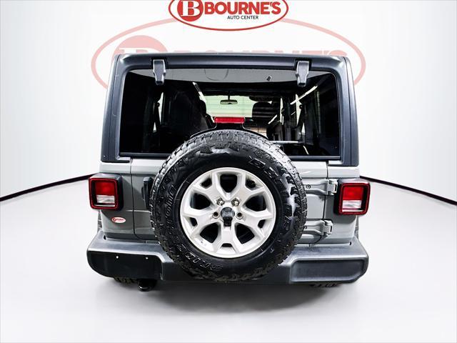 used 2021 Jeep Wrangler Unlimited car, priced at $28,790