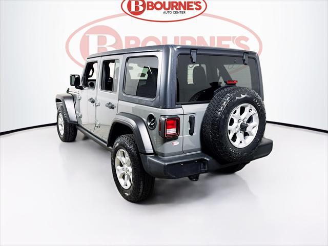 used 2021 Jeep Wrangler Unlimited car, priced at $28,790