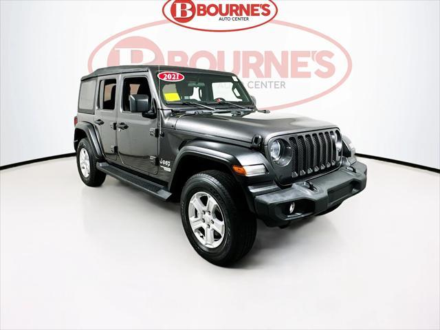 used 2021 Jeep Wrangler Unlimited car, priced at $30,990