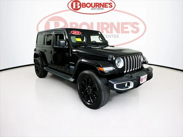 used 2021 Jeep Wrangler Unlimited car, priced at $30,490