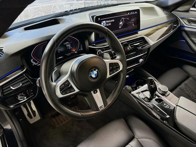 used 2022 BMW 530 car, priced at $38,990