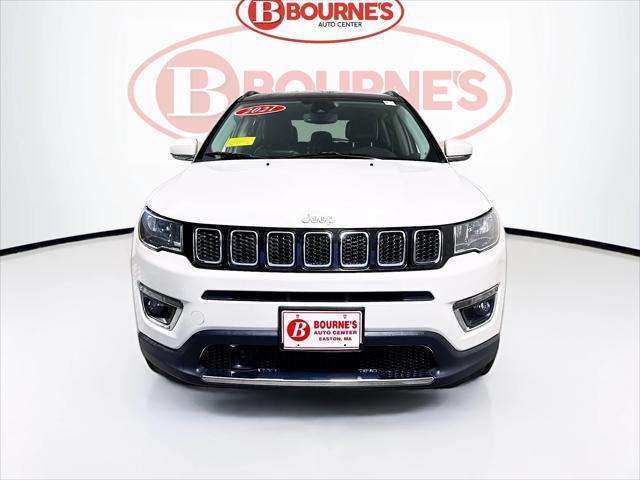 used 2021 Jeep Compass car, priced at $20,490