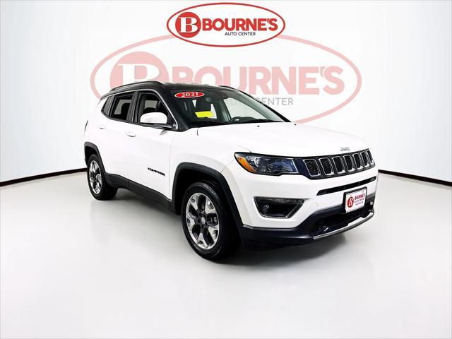 used 2021 Jeep Compass car, priced at $20,490