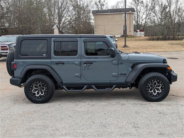 used 2024 Jeep Wrangler car, priced at $35,495